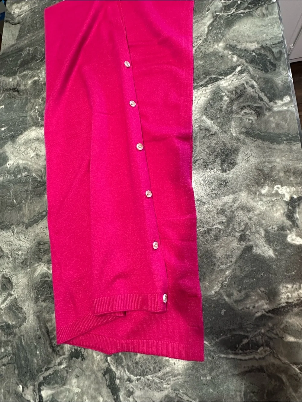 Puli Pashmina-Type Wrap with Buttons